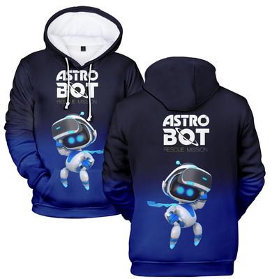 Anime Astro Bot Ανδρικά Γυναικεία 3D Φούτερ Φθινοπωρινά περιστασιακά πουλόβερ Φούτερ Φούτερ με κουκούλα χιπ χοπ μόδας Ρούχα