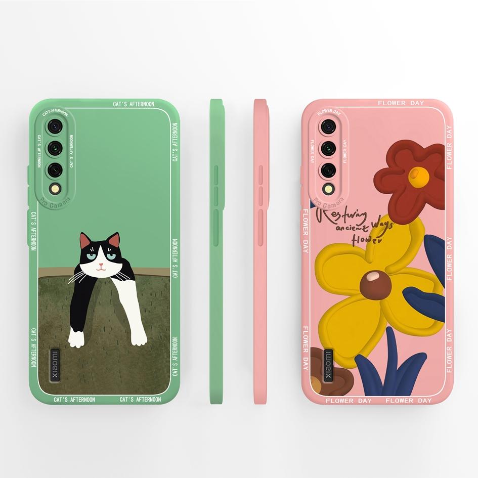 New Case For Xiaomi CC9E Civi2 Poco C3 C31 C40 C50 C55 C75 F3 F4 GT F5 F6 M2 M3 Pro Pretty Label Pattern Soft Silicone Anti Drop Shell For Xiaomi Capa