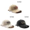 Cotton Baseball Cap With Embroidered Letters For Men And Women Outdoor Sun Protection