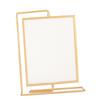 Y5578 Gold Metal Rotating Photo Frame Double Sided Rotating Floating Photo Frame for Home