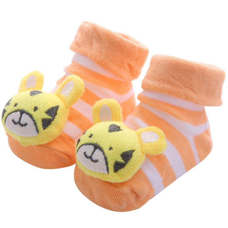 Baby Socks Girls Boys Newborn Accessories Anti Slip Cartoon Animals Kids Toddlers Gift Clothes Children Infant Stuff Clothes Bow