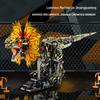 Steampunk Bionic Mechanical T-Rex Dinosaur Building Model Toy Compatible with Lego – High Difficulty Gift.