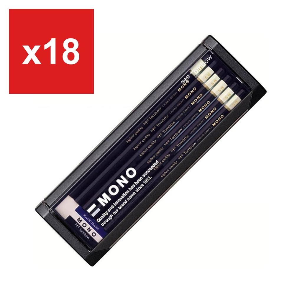 Tombow Pencil 'MONO', 5B, 2 Dozen Pack