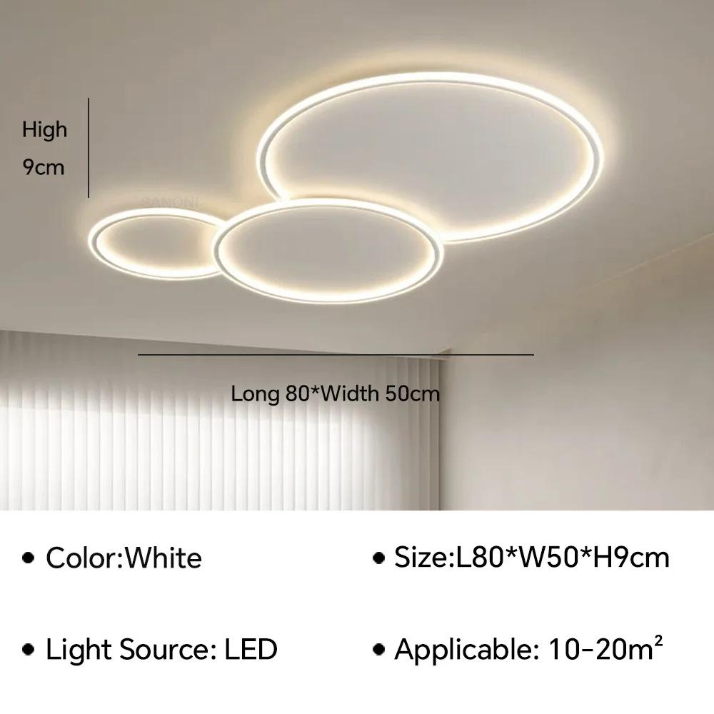 Modern LED Ceiling Chandelier Lamp For Living Dining Room Bedroom children's Study room Balcony Home Decoration Lighting Fixture