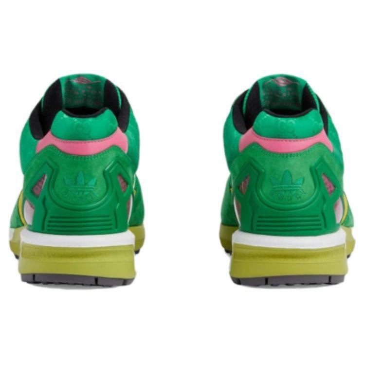Adidas Originals ZX 8000 GG Canvas Lace-Up Low-Top Sneakers Men Sneakers Green 721937-AAA89-3749