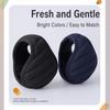 Lightweight Fold Foldable Ear Warmers Thick Plush Lined Thermal Ear Protection  For Men Women