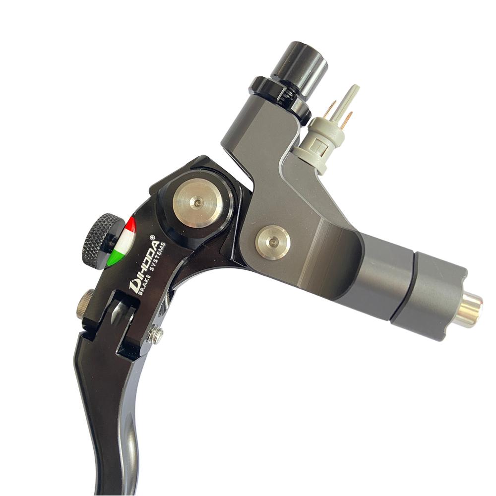 7/8" 22mm Motorcycle Cable Clutch Lever Handlebar CNC Aluminum Alloy Collapsible 90° Hand Bar For Surron Yamaha Keeway Honda