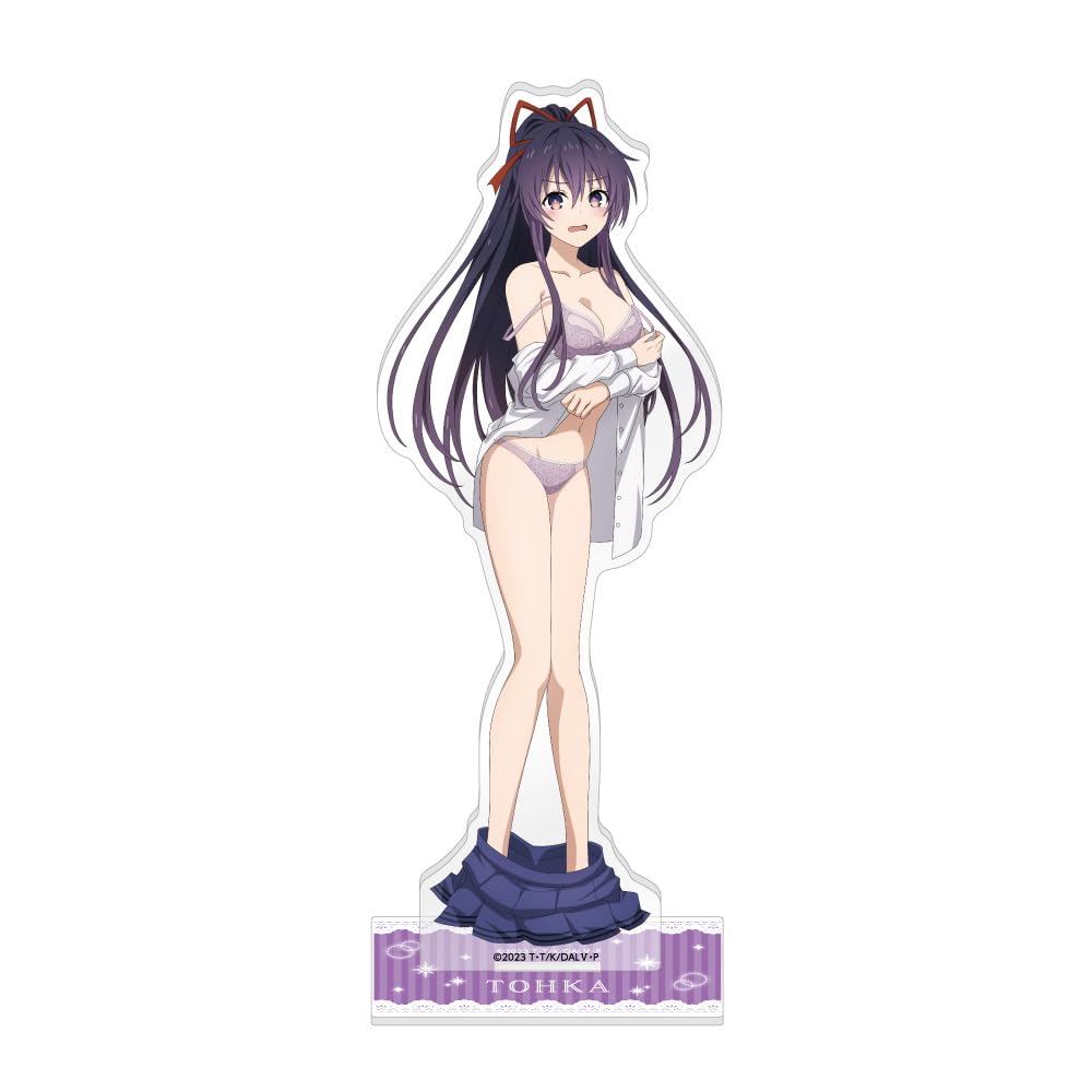 Date A Live V BIG Acrylic Stand / Yatogami Tohka