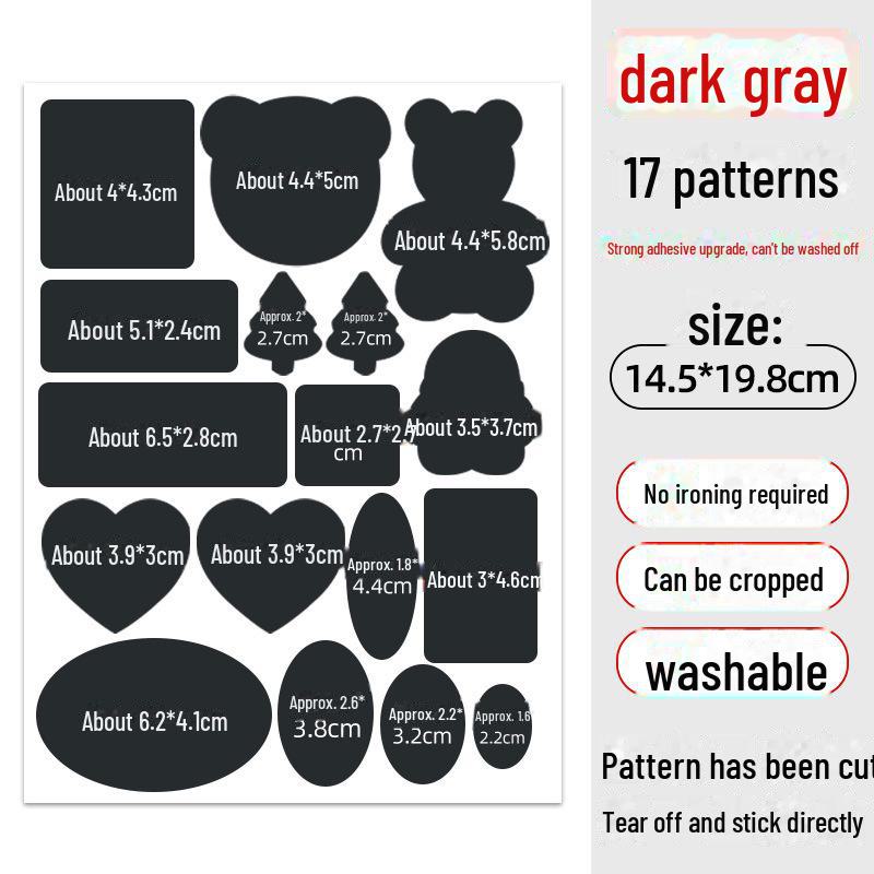 High-End Washable Self-Adhesive Down Jacket Repair Patch