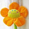 Plush Flower Un Flower with Bendable Stems Smile Face Stuffed Toy Home Decor