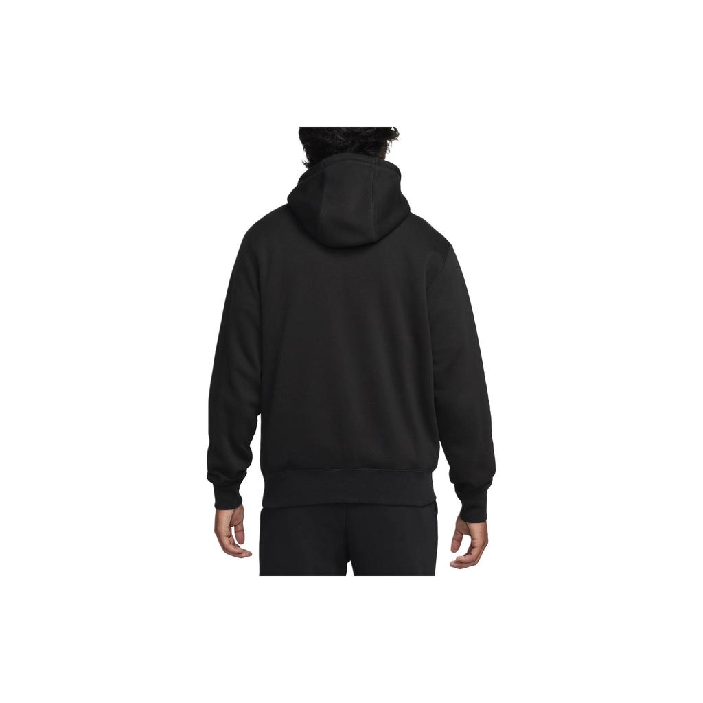 Nike Pullover Hoodie with Logo and Letter Embroidery Men Tops Black FN3104-010