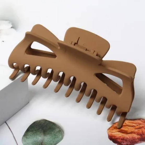 5.5inch Big Hair Claw Clip Large Elegant Plastic Hairpin Tortoiseshell Hair Clamps Crab Clips for Women Girls Hair Accessories