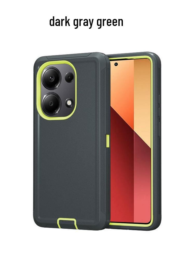 Redmi Note 13 Pro & POCO M6 Pro Anti-Drop Full-Coverage Protective Phone Case