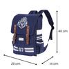 Plecak Szkolny Oxford Harry Potter Akademia Granatowy 29X40X14Cm