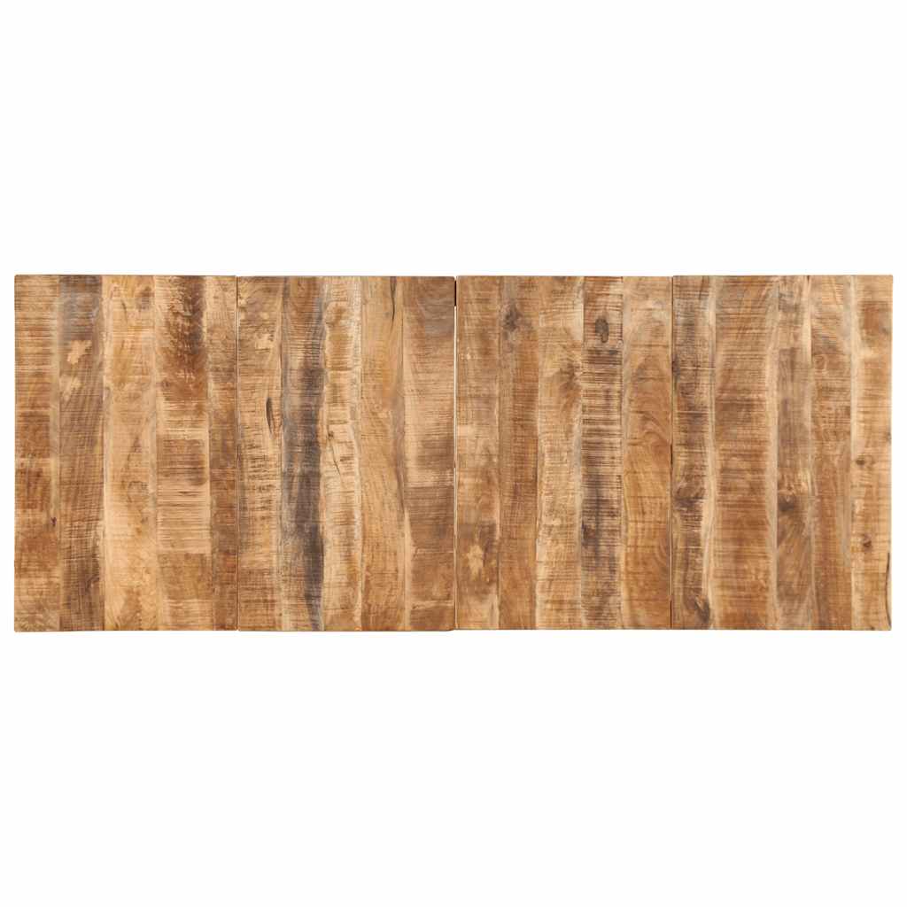 Dining Table 220 x 90 x 75 cm Rough Solid Mango Wood