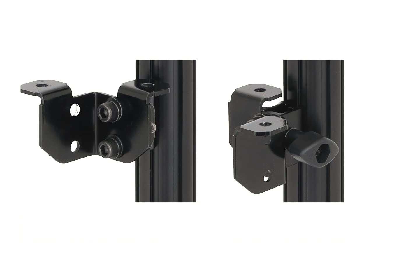 

MINOURA Shelf Bracket for Hobby Tower, Type B, Single Post, Single Hole, Knob Operated, Black, HB-2B