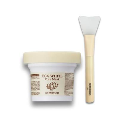 Egg White Pore Mask 120g + 1 Wash-Off Silicone Brush