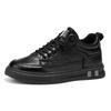 Autumn new breathable black business casual shoes non-slip wear-resistant sports shoes board shoes