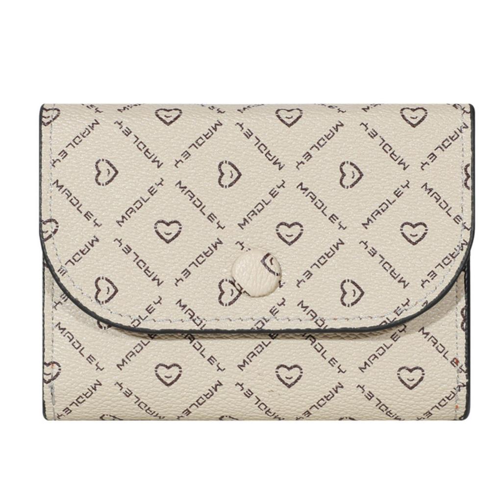 Retro Printed Women Short Wallet Multi Slot Large Capacity Coin Purse PU Leather Money Pouch Credit Card Holder Fashion Handbag
