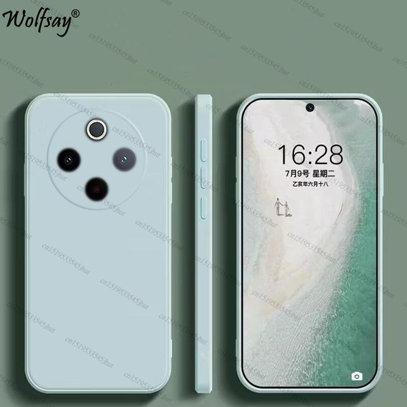 Case For Vivo Y300 Pro Case Shockproof Soft Original Liquid Silicone Back Case For Vivo Y300 Pro Plus Cover For Vivo Y300 Pro 5G