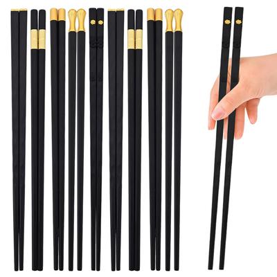 10 Pairs Chinese Japanese Chopsticks Sushi Sticks Korean Chopsticks Reusable Chop Sticks Kitchen Tableware Tool Accessories