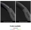 3D Embossed Genuine Leather Steering Wheel Cover - Non-Slip, Breathable, Suede Design for Beijing Automobile