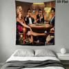 Rick'S Vegas Nights Tapestry Background Cloth Fashion Print Wall Covering Decoration Homestay Soft Decoration Tapestry Background Cloth