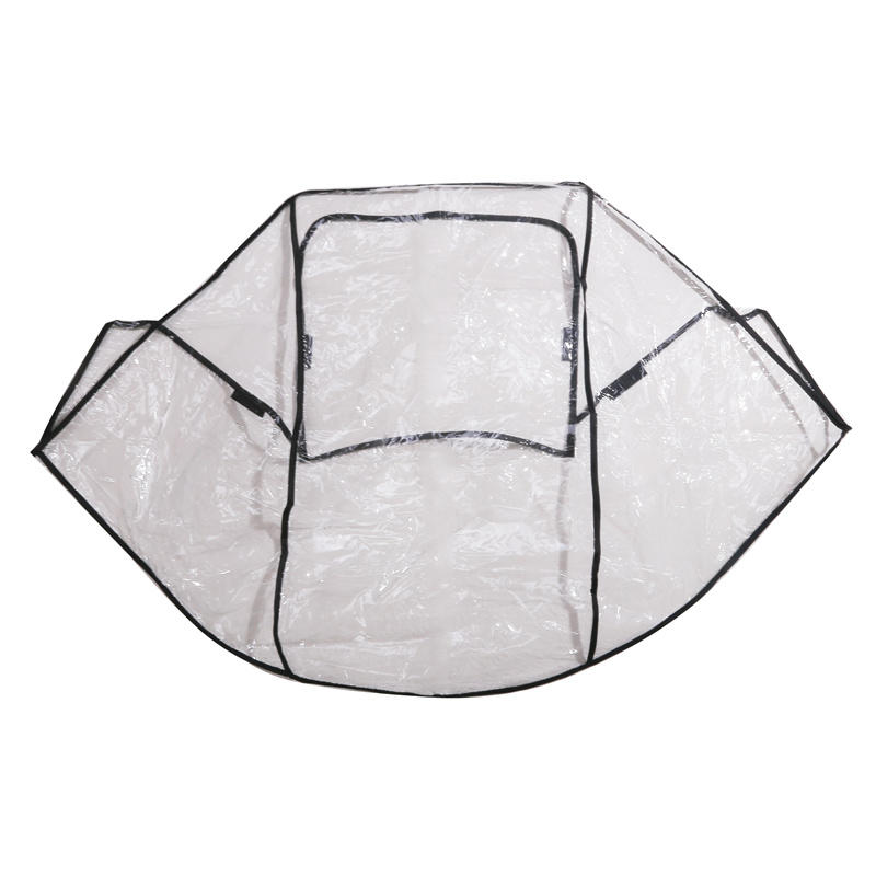 

Universal Cover Rain Pram Waterproof Baby Stroller Accessories Transparent Wind Dust Shield Zipper Open For Pushchairs Raincoat
