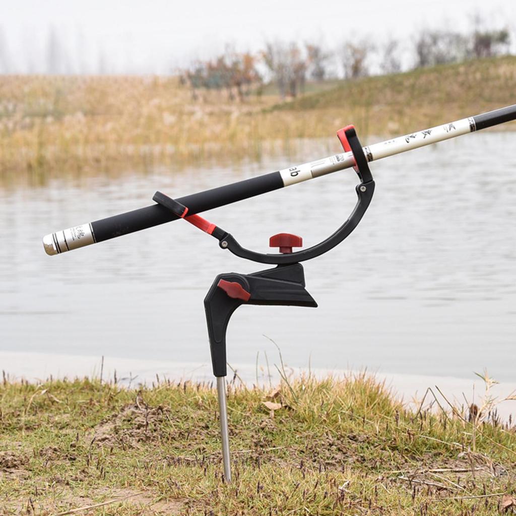 Fishing Rod Holder Stand for Hand and Sea Rods Universal Adjustable Ground Spike