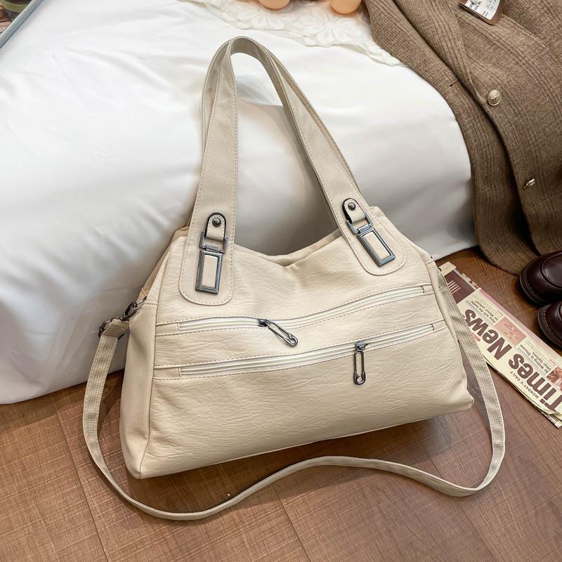 Torba Vintage o Dużej Pojemności Damska Torba na Ramię Dojazdy Torba Listonoszka