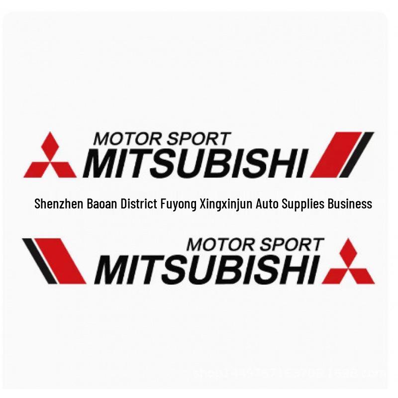 Mitsubishi Outlander ASX Lancer Pajero Decorative Body Decals & Scratch Stickers