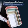 Rectangular Deepened Plastic Serving Tray