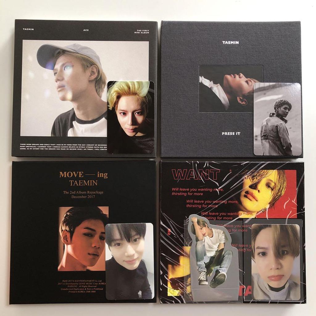 [USED] SHINee Taemin solo CD album bundle