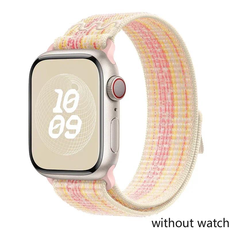 

Нейлоновый спортивный ремешок для Apple Watch Ultra3 49 мм S11 42/46 мм S10 9 8 7 6 5 4 3 Браслет-петля для iWatch Series SE3 Ultra 2 46 мм 45 м Ultra 3 2 1 49mm