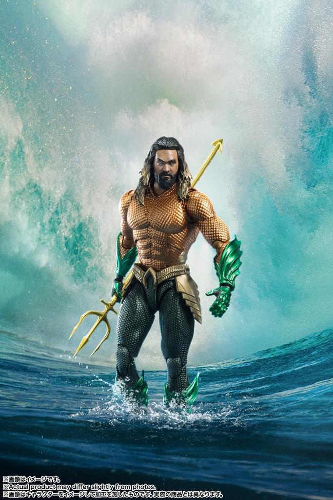 TAMASHII NATIONS Aquaman Lost 160mm ABS PVC Painted Action Figure S.H.Figuarts (Aquaman/The Kingdom) Approx. &