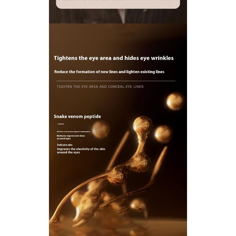 Snake Venom Peptide Anti-wrinkle Eye Mask Hydrating Moisturizing Desalination Firming Relief Around the Eyes