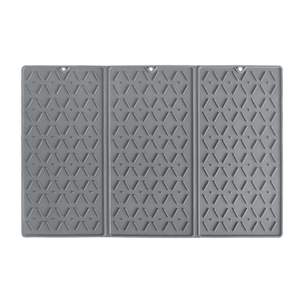 Heat Insulation Pad Dish Drying Mat Compact Storage Easy To Clean Efficient Drainage Hygienic Kitchen Environment