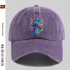 Pc Parrot And Floral Print Pattern Baseball Cap Fashion Decor Sun Hat for Casual Travel Lovers Truck Driver Papa Hat Comfort