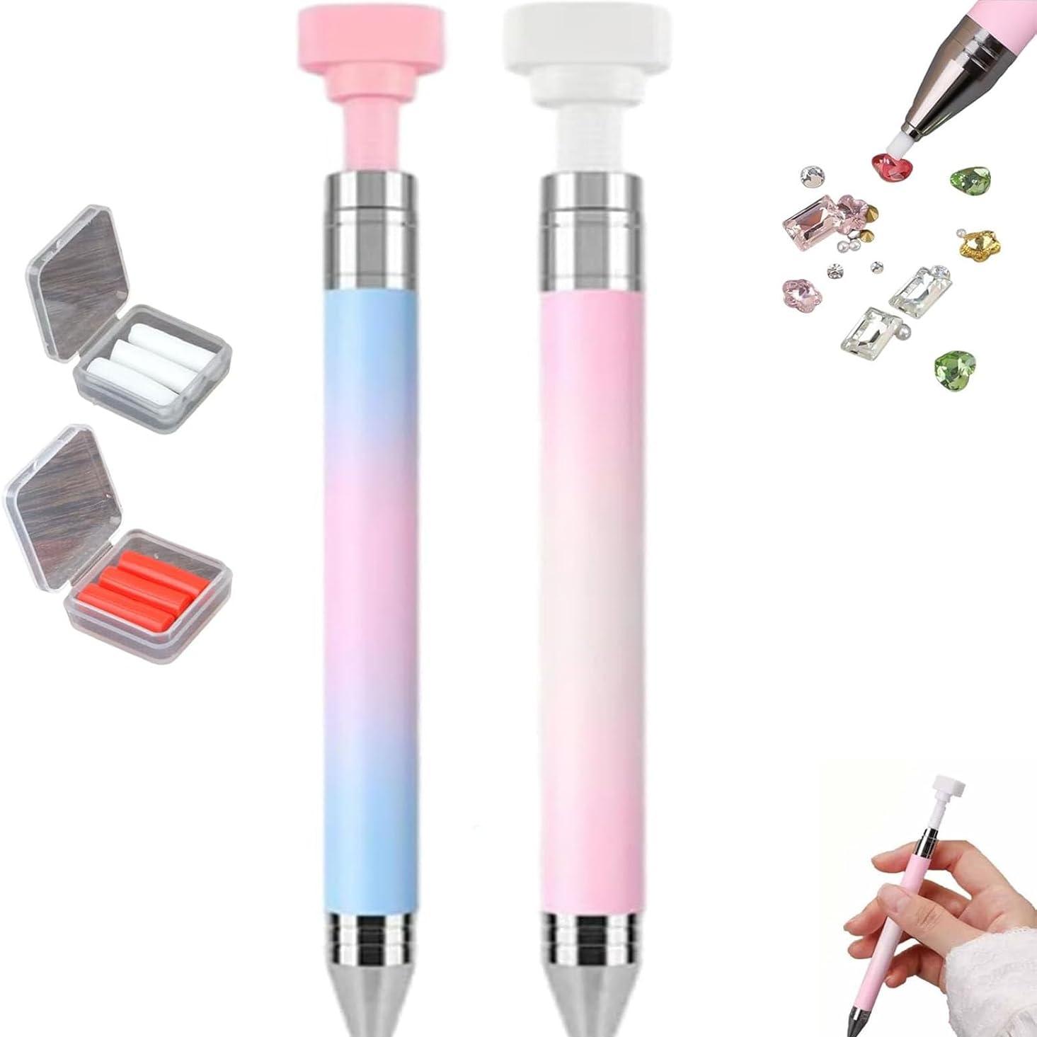 

wax pencils for diamond paintingUpgrade Automatic Refillable Wax Pen Diamond Art Pens Refillable for DIY Crafts & Creative Projects