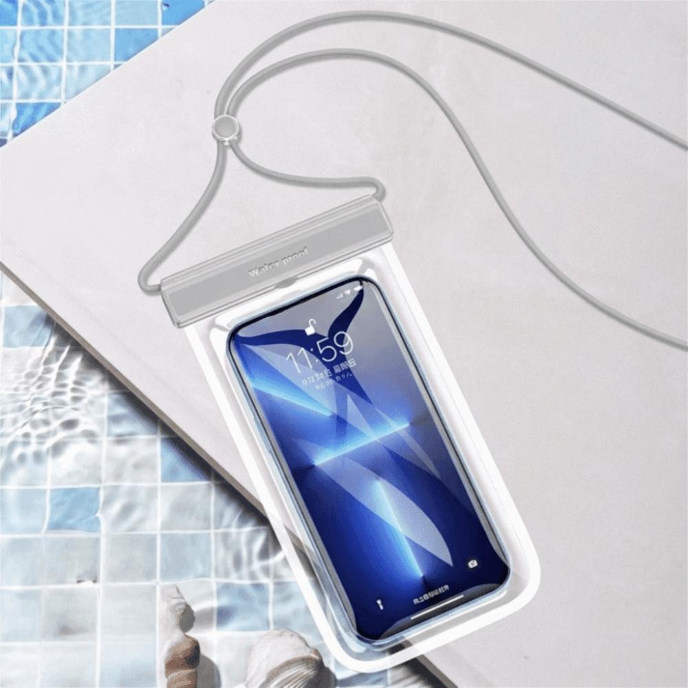 Hanging Neck Phone Bag Hanging Rope Mobile Phone Pouch Waterproof Phone Bag Swimming