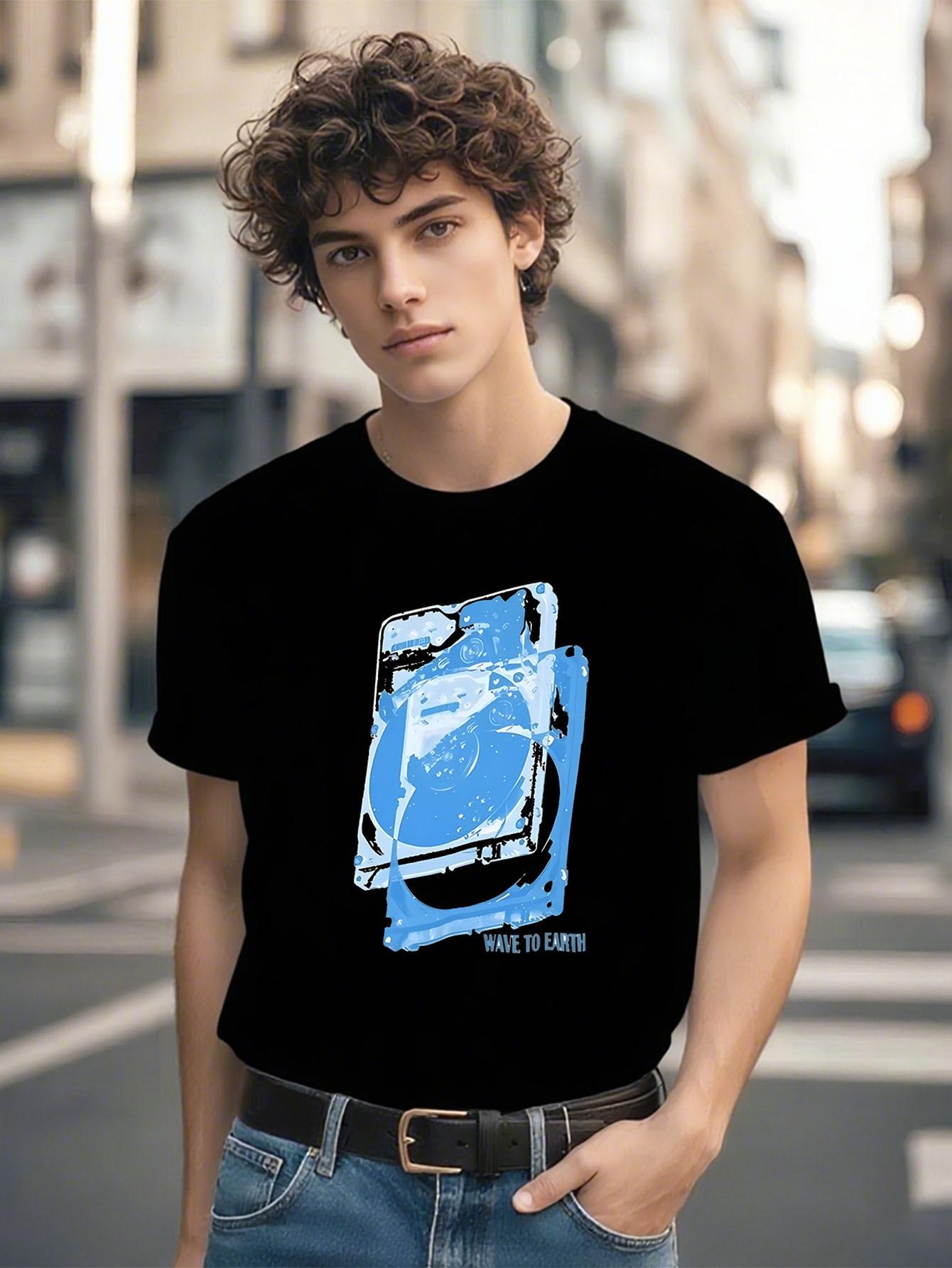 Wave to Earth Music Graphic T-shirt - Vintage  Waves of Earth  Design S