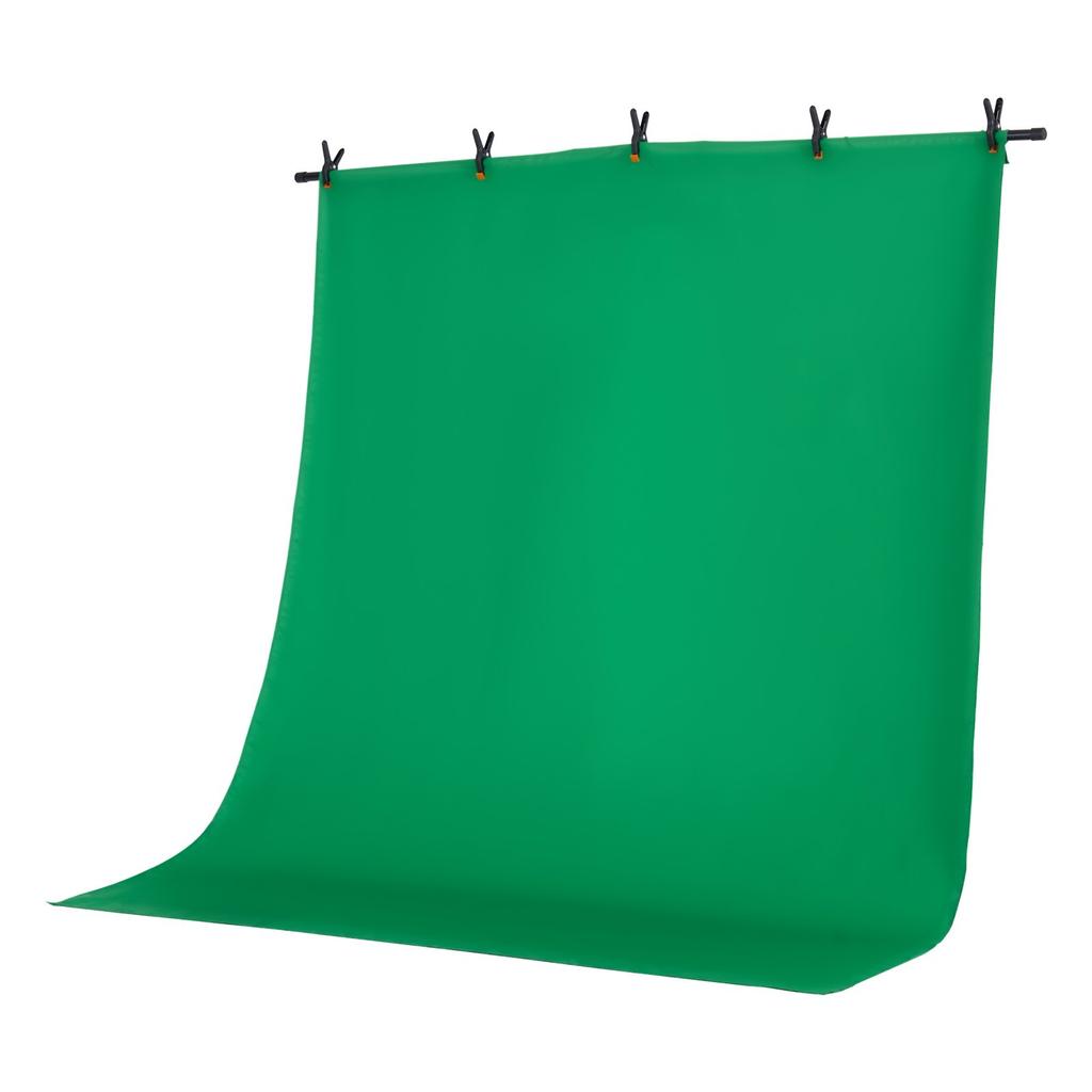 VEVOR Backdrop Stand, 5 x 6.5 ft Adjustable Photo Backdrop Stand Kit, Portable Background Backdrop Stand with 3 Crossbars