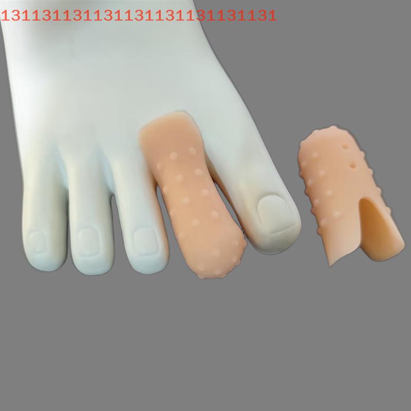 Clear Nude Breathable Big Toe Guards Cushion Bunion Pads Soft Comfortable Protection for Ingrown Toenails Soft Comfortable Slee