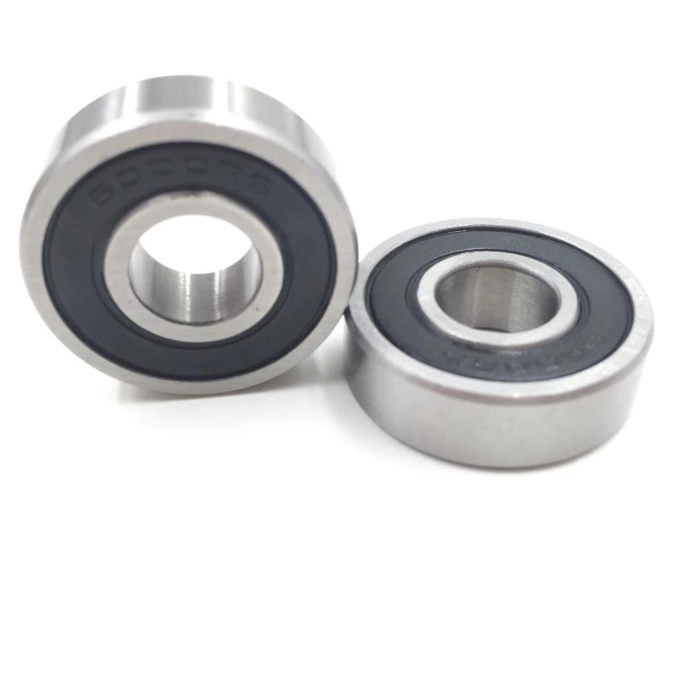 Miniature Bearing 6000RS Deep Groove Rubber Sealing Bicycle Bearing 6000-2RS Ball Bearing Bearings