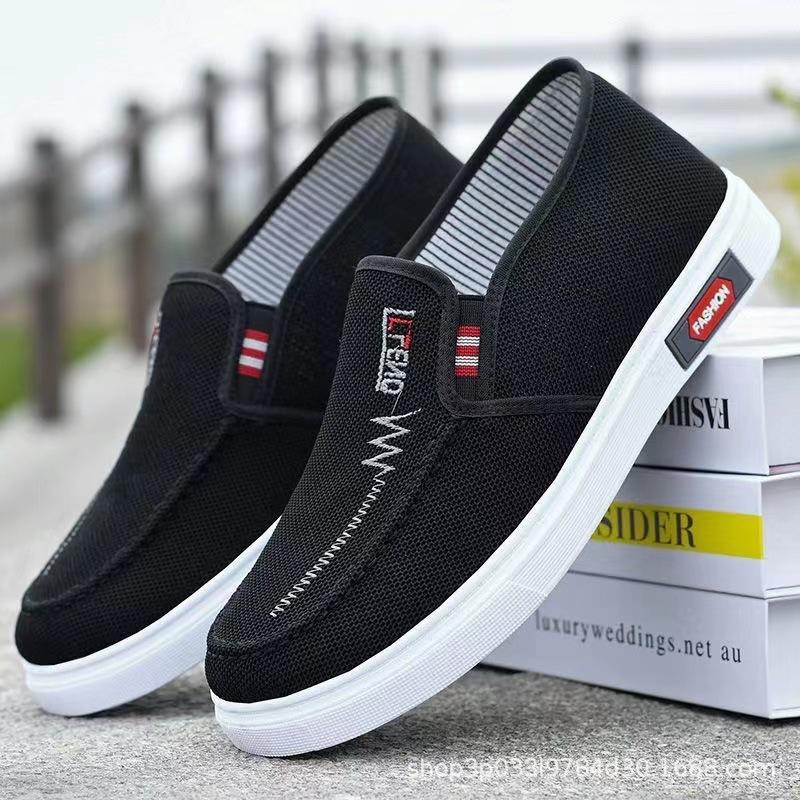 Men's Old Beijing Soft-soled Cloth Shoes, Non-slip Beef Tendon Soles, Versatile and Wear-resistant Outdoor Sports Export