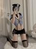 Porno Crotchless Underwear Policewomen Maid Dress Halloween Erotic Costumes Cosplay Lolita Uniform Sexy Lingerie Open Bra Outfit