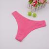 Sexy g-string algodão feminino roupa interior g string tanga 6 unidades/lotes