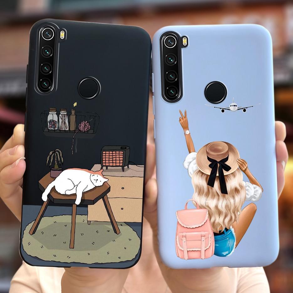 For Xiaomi Redmi Note 8 Case Redmi Note 8T Cute Astronaurts Cartoon Cover Soft TPU Phone Case For Redmi Note 8 Pro Note8 T Shell