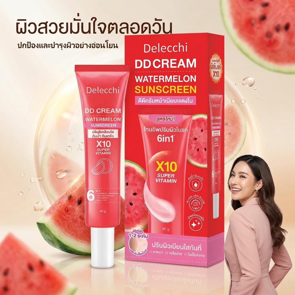 Watermelon Sunscreen, Summer Sunscreen Lotion