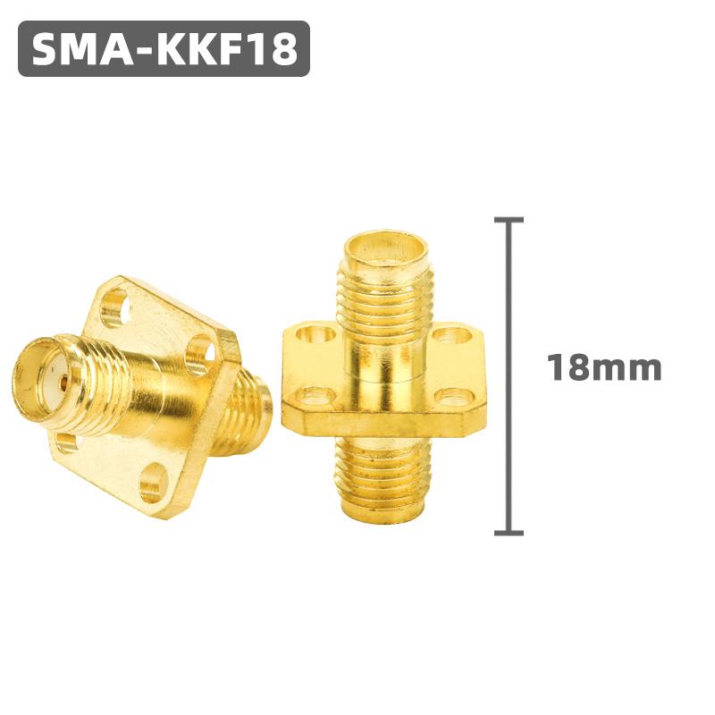 SMA To SMA Straight 3 Way 90 135 Degree Adapter RF Coax Connector RP SMA Coupler Converter